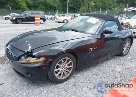 2003 BMW Z4 2.5I from USA, damaged, VIN 4USBT33473LS40174